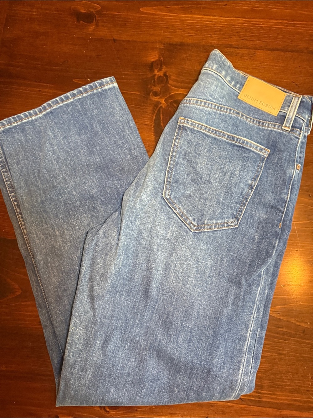 Women’s Blue Denim Jeans - Classic Straight Fit